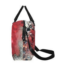 Load image into Gallery viewer, Puddle of Love Red Large Capacity Duffle Bag (Model 1715)