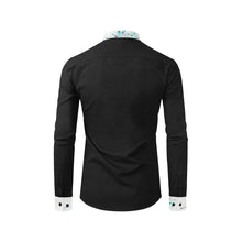 Load image into Gallery viewer, Fireworks Spray Negative Men&#39;s All Over Print Casual Dress Shirt (Model T61)