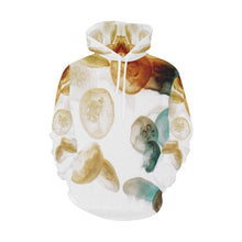 Load image into Gallery viewer, Jellyfish Negative All Over Print Hoodie for Women (USA Size) (Model H13)