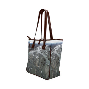 Aerial Rivers Classic Tote Bag (Model 1644)