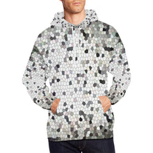 Load image into Gallery viewer, Crackle Mosaic All Over Print Hoodie for Men/Large Size (USA Size) (Model H13)