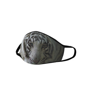 White Tiger Mouth Mask