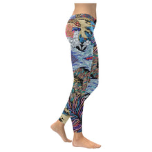 Load image into Gallery viewer, Pleasantly Paisley Low Rise Leggings (Invisible Stitch) (Model L05)