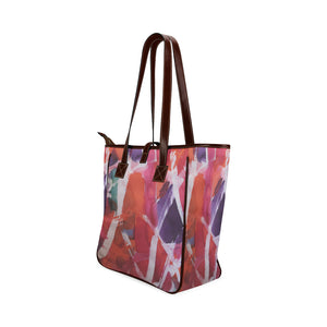 Abstract Circles Classic Tote Bag (Model 1644)