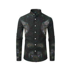 Puddle of Love Glowing Men's All Over Print Casual Dress Shirt (Model T61)
