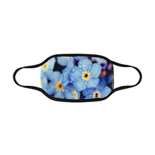 Load image into Gallery viewer, Forget Me Not Flower Mouth Mask
