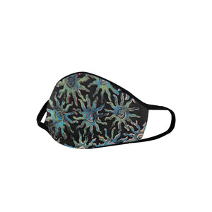 Sunny Turquoise Mouth Mask