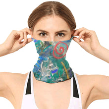 Load image into Gallery viewer, Graffiti Abstract Blue Multifunctional Headwear