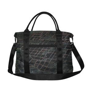 Patchwork Aerial Glowing Large Capacity Duffle Bag (Model 1715)