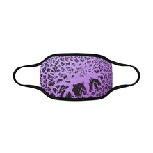 Load image into Gallery viewer, Crackle Art Purple Mouth Mask (2 Filters Included)