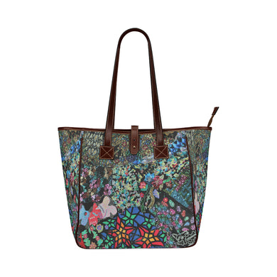 Holiday Paisley Classic Tote Bag (Model 1644)