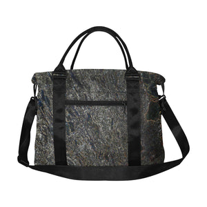 Marbled Abstract Glowing Large Capacity Duffle Bag (Model 1715)