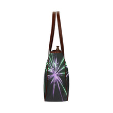 Load image into Gallery viewer, Fireworks Star Purple Classic Tote Bag (Model 1644)