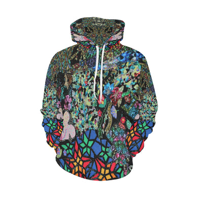 Holiday Paisley All Over Print Hoodie for Men/Large Size (USA Size) (Model H13)