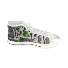 Load image into Gallery viewer, Complex Graffiti Women&#39;s Classic High Top Canvas Shoes (Model 017)