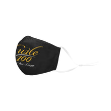 Load image into Gallery viewer, suite100black 3D Mouth Mask with Drawstring (Pack of 3) (Model M04)