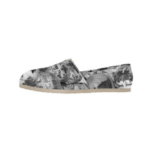 Load image into Gallery viewer, Painted Skulls Black and White Unisex Classic Canvas Slip-On (Model 1206)