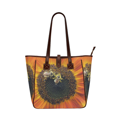 Busy Bee Sunflower Classic Tote Bag (Model 1644)