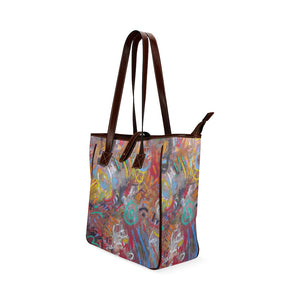 Graffiti Abstract Classic Tote Bag (Model 1644)