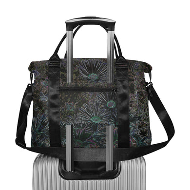 Livingstone Daisy Flower Glowing Large Capacity Duffle Bag (Model 1715)