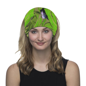 Rose Bouquet Flower Green Multifunctional Headwear