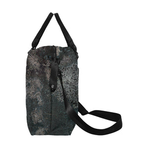 Patches of Moss Glowing Large Capacity Duffle Bag (Model 1715)