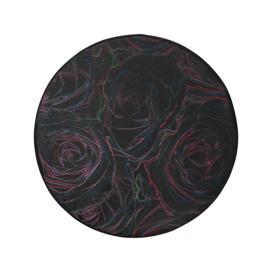 Rose Bouquet Flower Glowing 34 Inch Spare Tire Cover