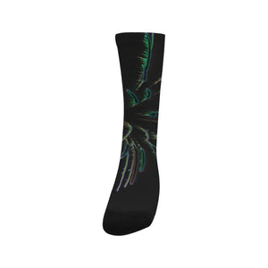 Fireworks Burst Glowing Trouser Socks (For Men)
