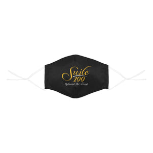 suite100black 3D Mouth Mask with Drawstring (60 Filters Included) (Model M04) (Non-medical Products)