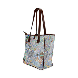 Fun and Fancy Paisley Negative Classic Tote Bag (Model 1644)
