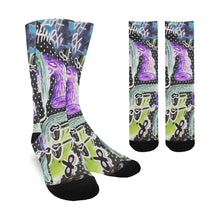 Load image into Gallery viewer, Complex Graffiti Reverse Trouser Socks (For Men)