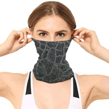 Load image into Gallery viewer, Crackle Black Multifunctional Headwear