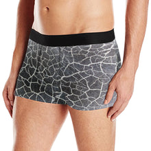 Load image into Gallery viewer, Crackle Negative Men&#39;s Boxer Briefs with Merged Design (Model  L10)