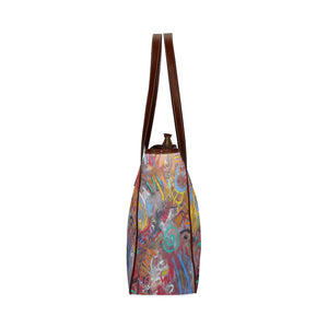 Graffiti Abstract Classic Tote Bag (Model 1644)