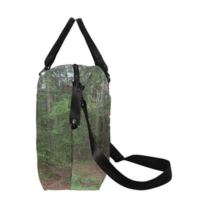 Arkansas Dogwood and Red Bud Flower Large Capacity Duffle Bag (Model 1715)
