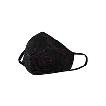 Load image into Gallery viewer, Rose Bouquet Flower Glowing Mouth Mask in One Piece (2 Filters Included) (Model M02)