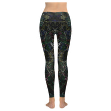 Load image into Gallery viewer, Oil Paints Glowing Low Rise Leggings (Invisible Stitch) (Model L05)