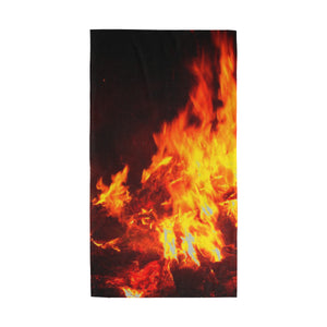 Feathery Flames Red Multifunctional Headwear