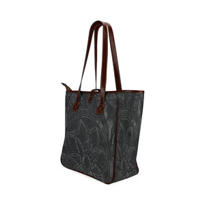 Stained Glass Glowing Classic Tote Bag (Model 1644)