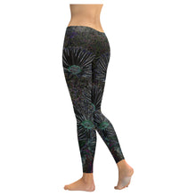 Load image into Gallery viewer, Livingstone Daisy Flower Glowing Low Rise Leggings (Invisible Stitch) (Model L05)