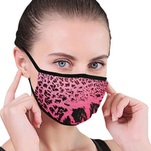 Load image into Gallery viewer, Crackle Art Pink Mouth Mask (2 Filters Included)