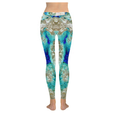 Load image into Gallery viewer, Molten Flames Negative Low Rise Leggings (Invisible Stitch) (Model L05)