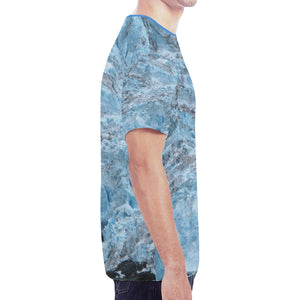 Glacier Flow New All Over Print T-shirt for Men (Model T45)