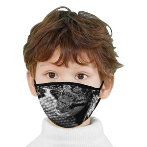 Coiled Snake Mouth Mask