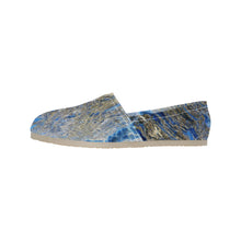 Load image into Gallery viewer, Marbled Abstract Negative Unisex Classic Canvas Slip-On (Model 1206)