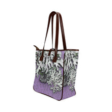 Load image into Gallery viewer, Moss Purple Classic Tote Bag (Model 1644)