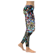 Load image into Gallery viewer, I Spy Paisley Mosaic Low Rise Leggings (Invisible Stitch) (Model L05)