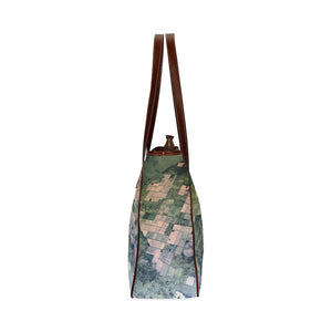 Patchwork Aerial Classic Tote Bag (Model 1644)