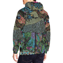 Load image into Gallery viewer, Paisley Power All Over Print Hoodie for Men/Large Size (USA Size) (Model H13)