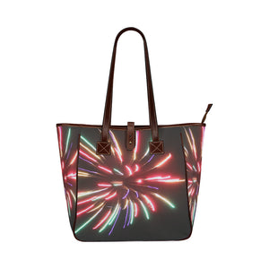Fireworks Burst Classic Tote Bag (Model 1644)